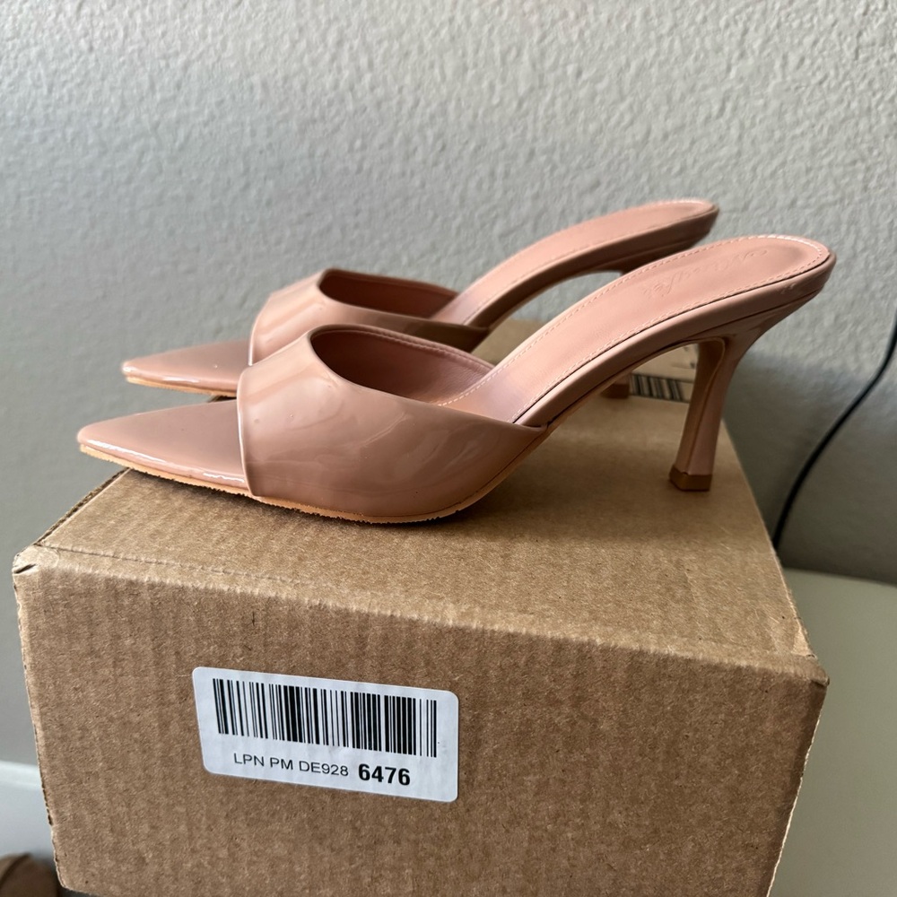 Elegant Nude Women's Heels